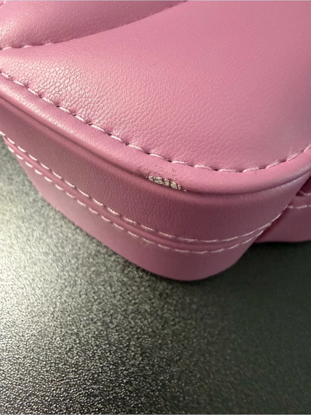 Kendra Scott Pink Lip Shaped Jewelry Box with Gold Accent